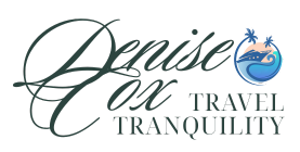 Signature of Denise Cox, Owner and Luxury Travel Advisor at Travel Tranquility.